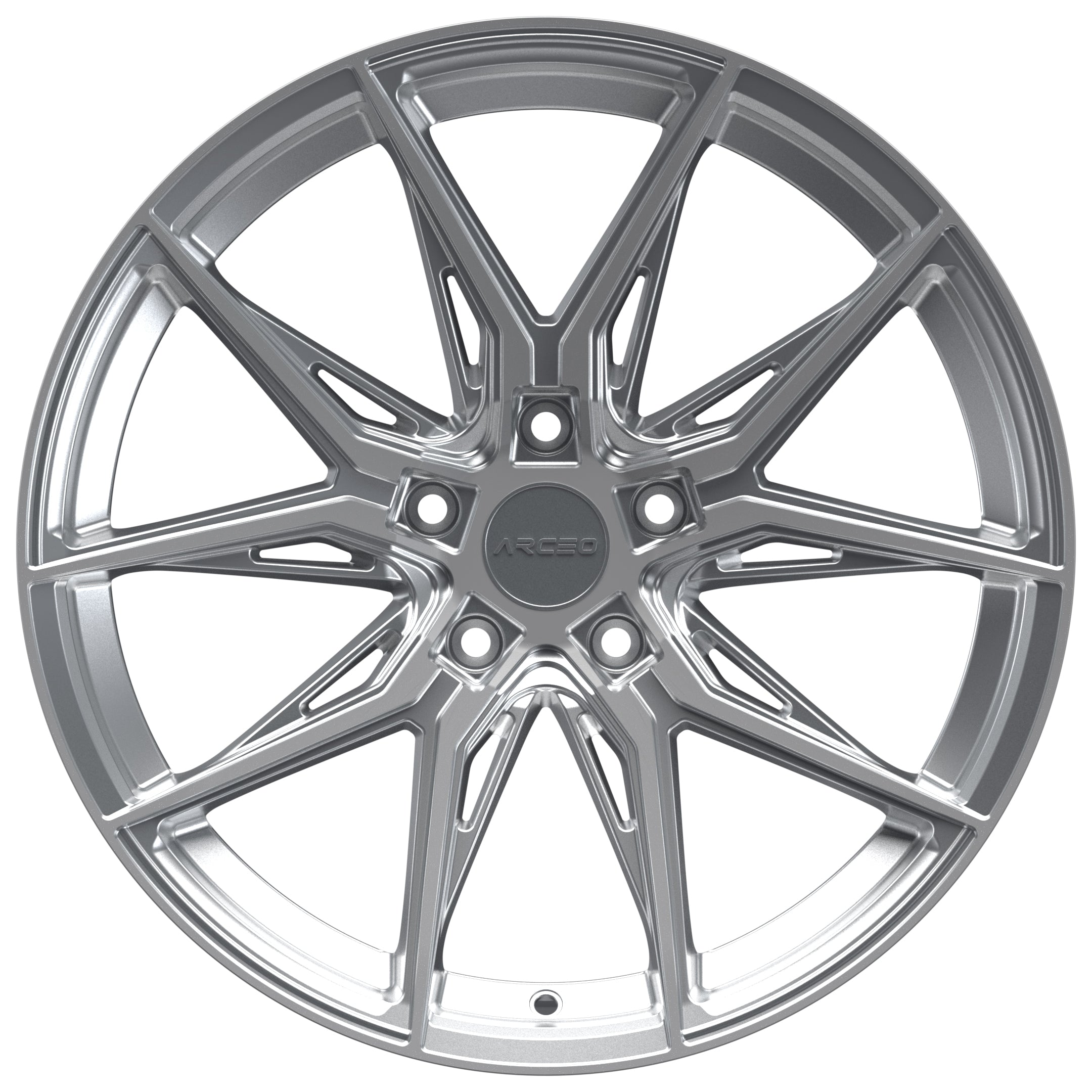 Set Jante Arceo Marseille 17" 5X112 - Silver Diamond