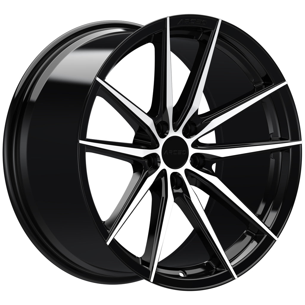 Set Jante Arceo Monaco 19" 5X120 - Black Diamond