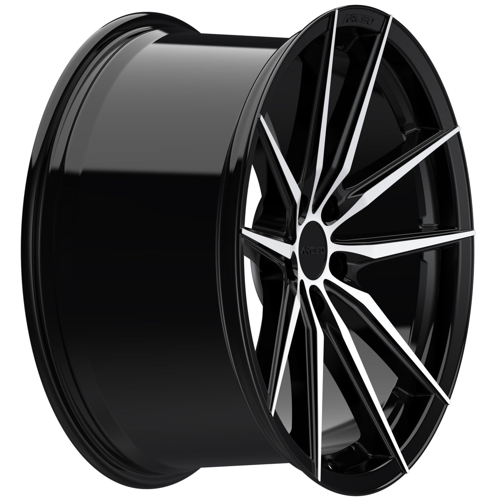 Set Jante Arceo Monaco 19" 5X120 - Black Diamond