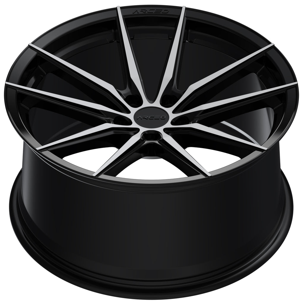 Set Jante Arceo Monaco 19" 5X120 - Black Diamond