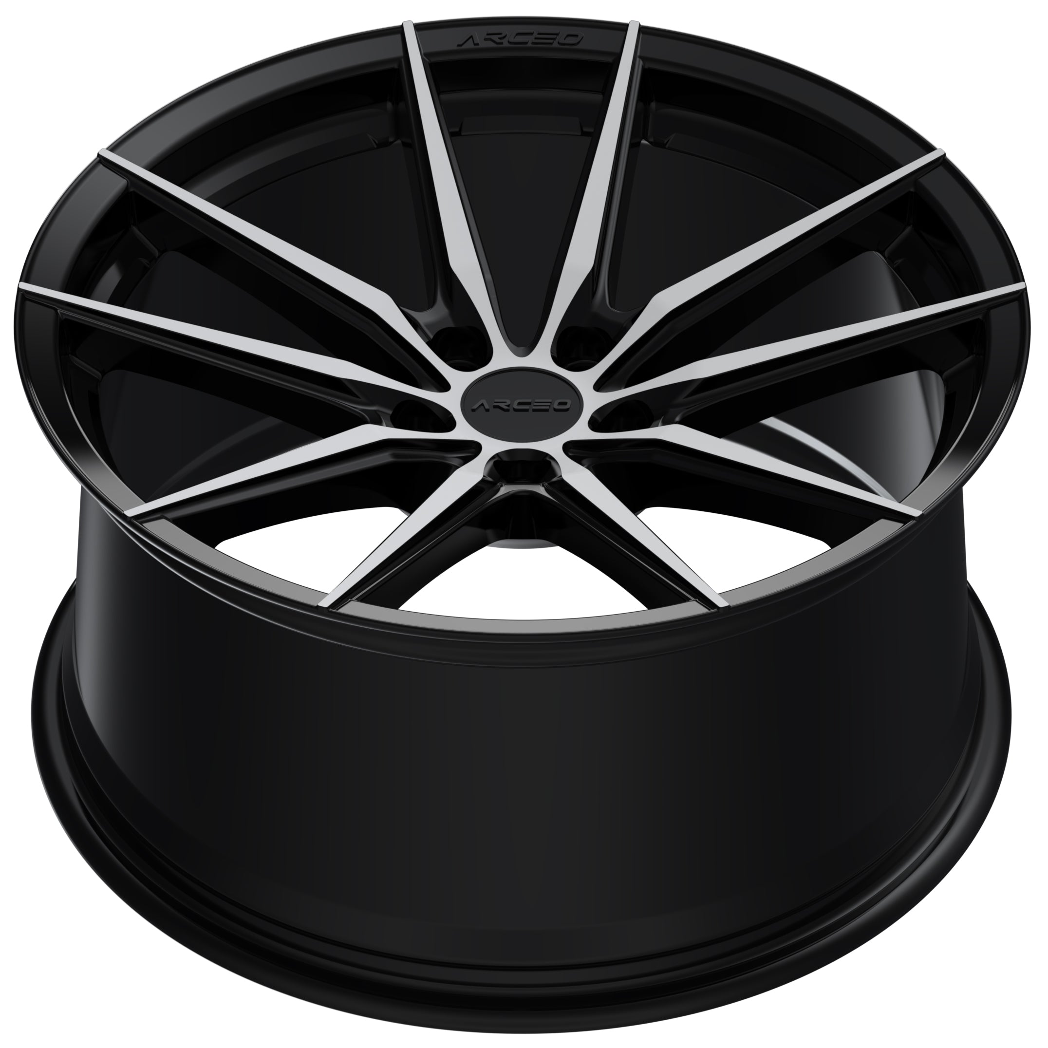 Set Jante Arceo Monaco 19" 5X120 - Black Diamond