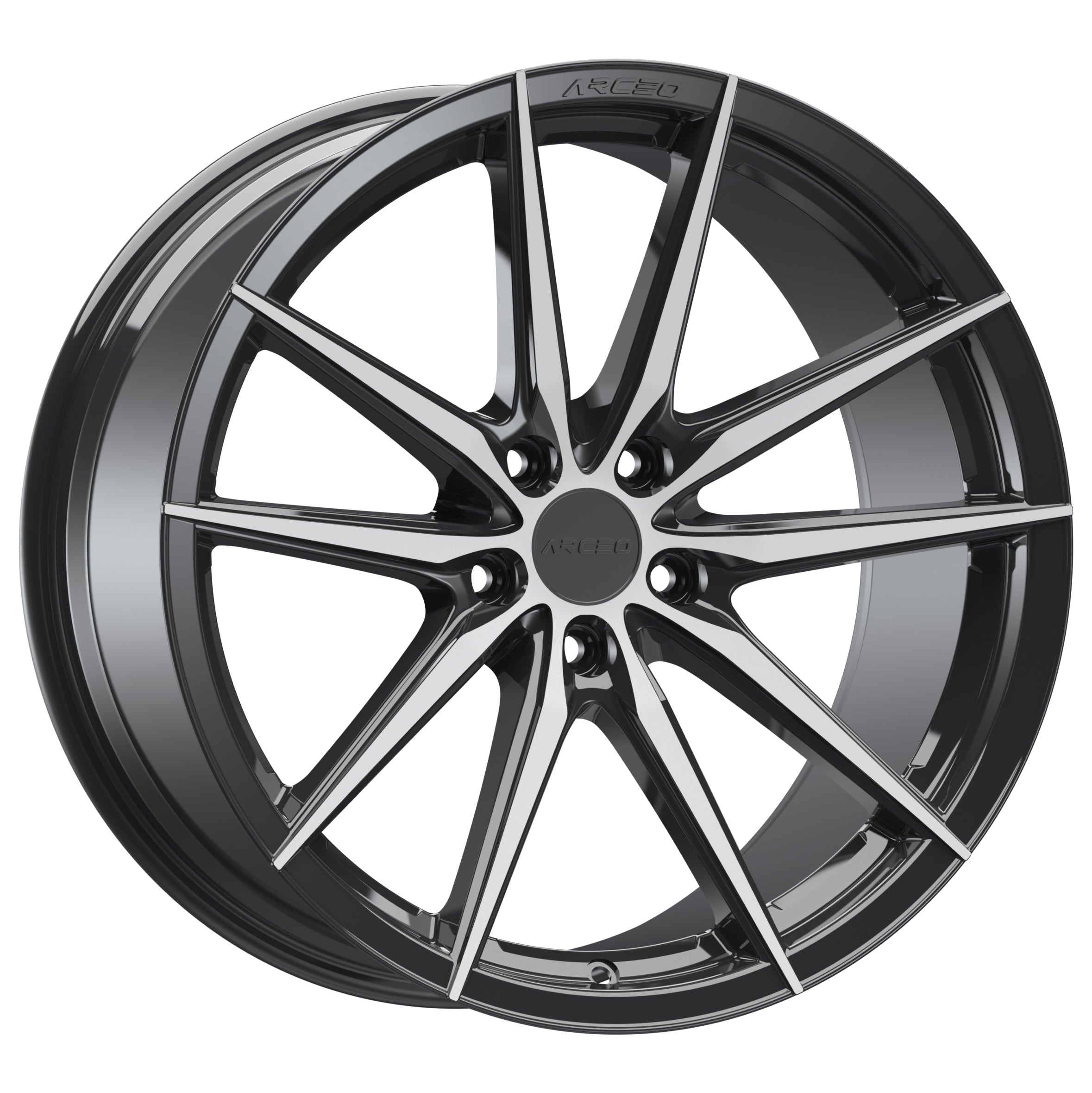 Set Jante Arceo Monaco 18" 5X112 - Titanium Diamond