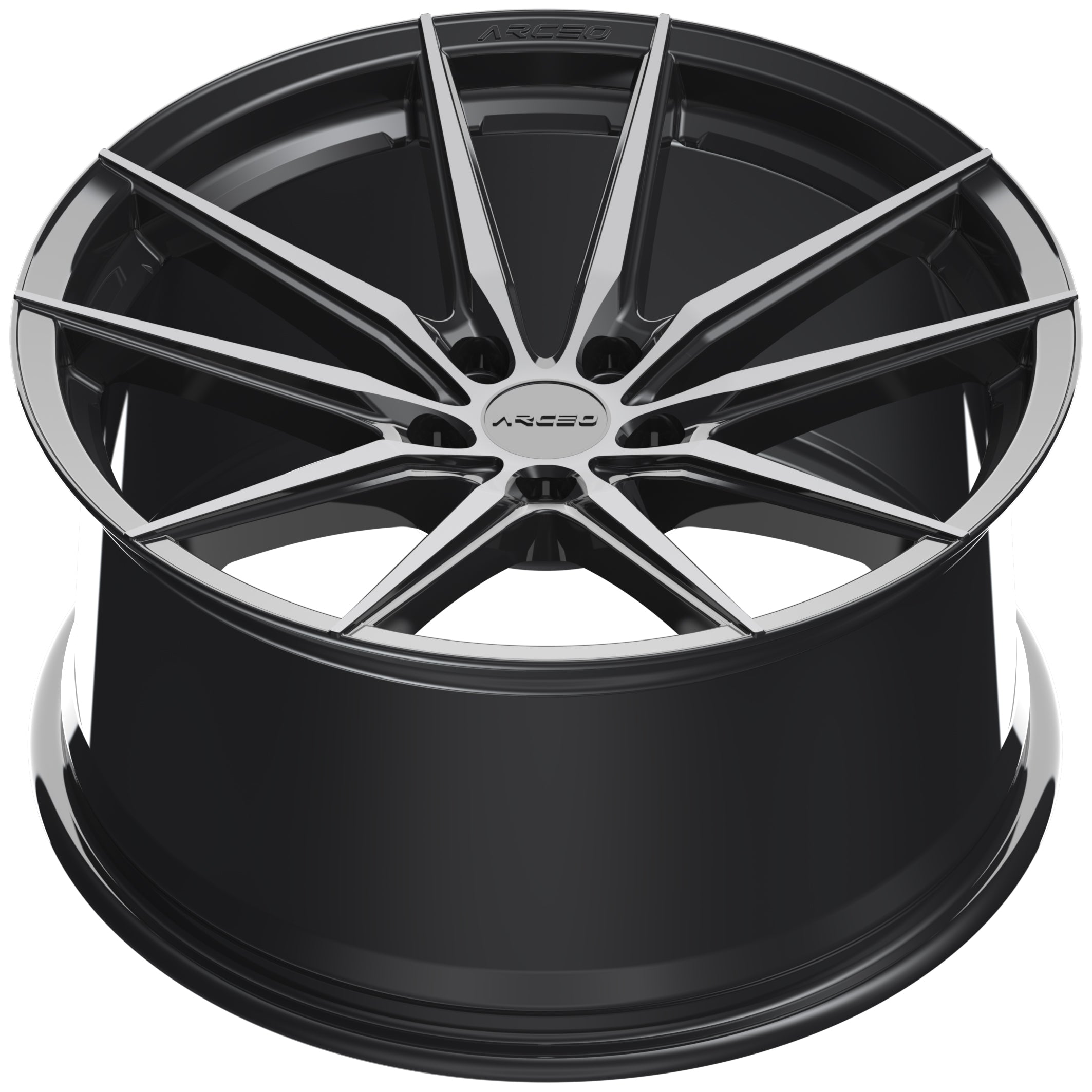Set Jante Arceo Monaco 18" 5X112 - Titanium Diamond