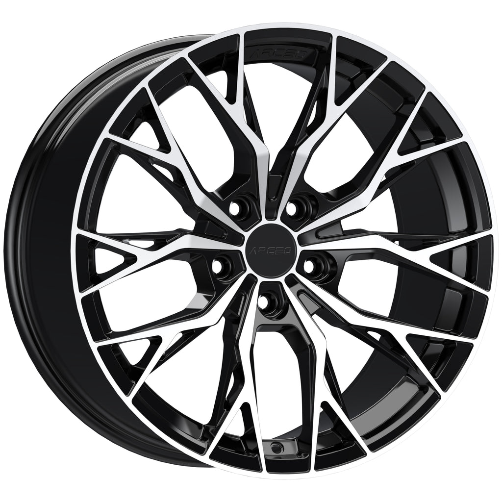 Set Jante Arceo Roma 20" 5X112 - Black Diamond