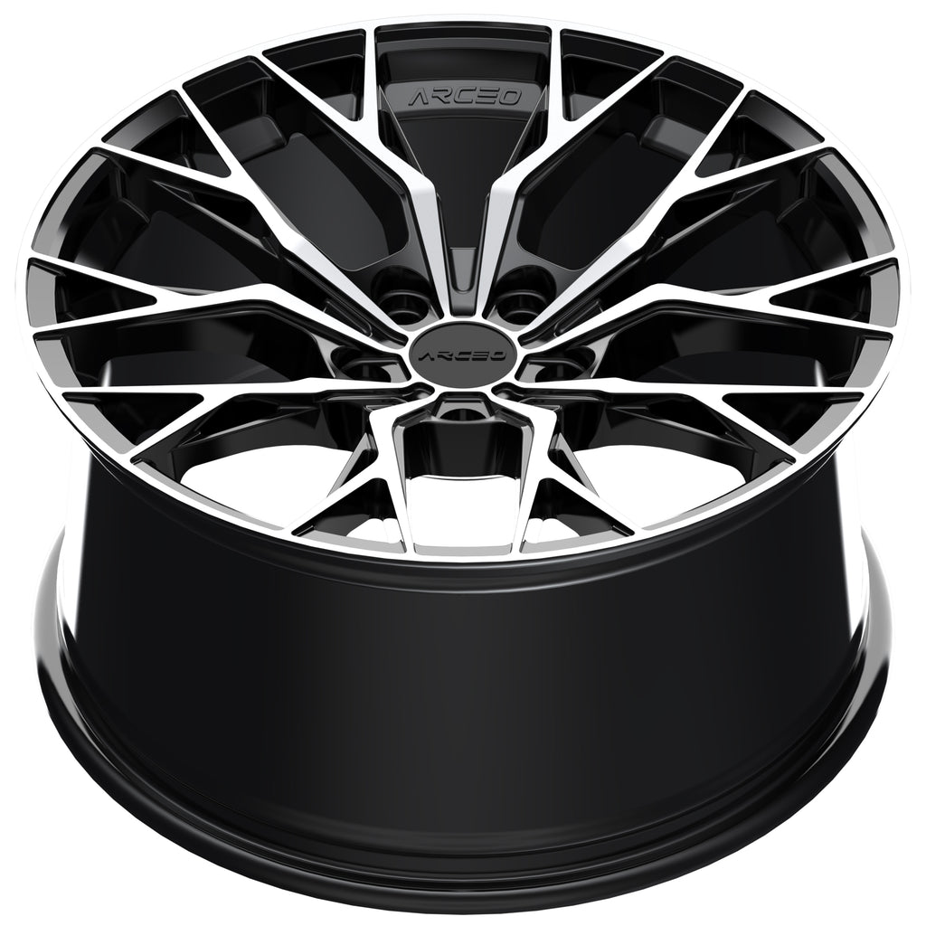 Set Jante Arceo Roma 20" 5X112 - Black Diamond