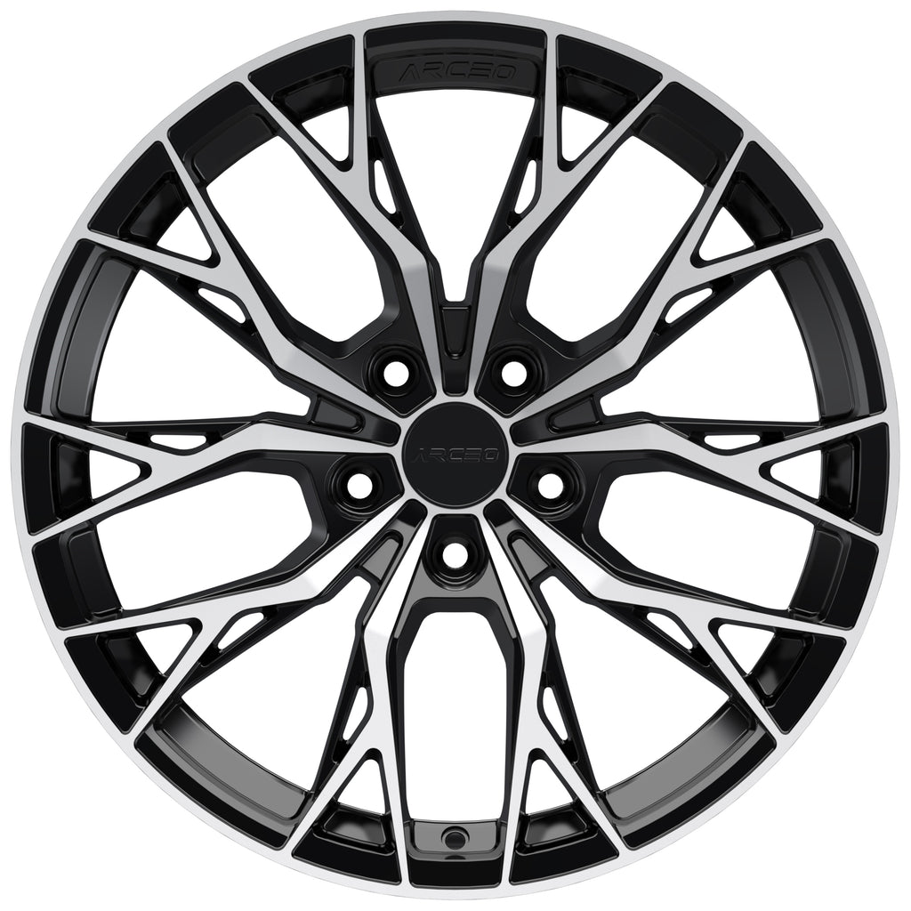 Set Jante Arceo Roma 20" 5X112 - Black Diamond