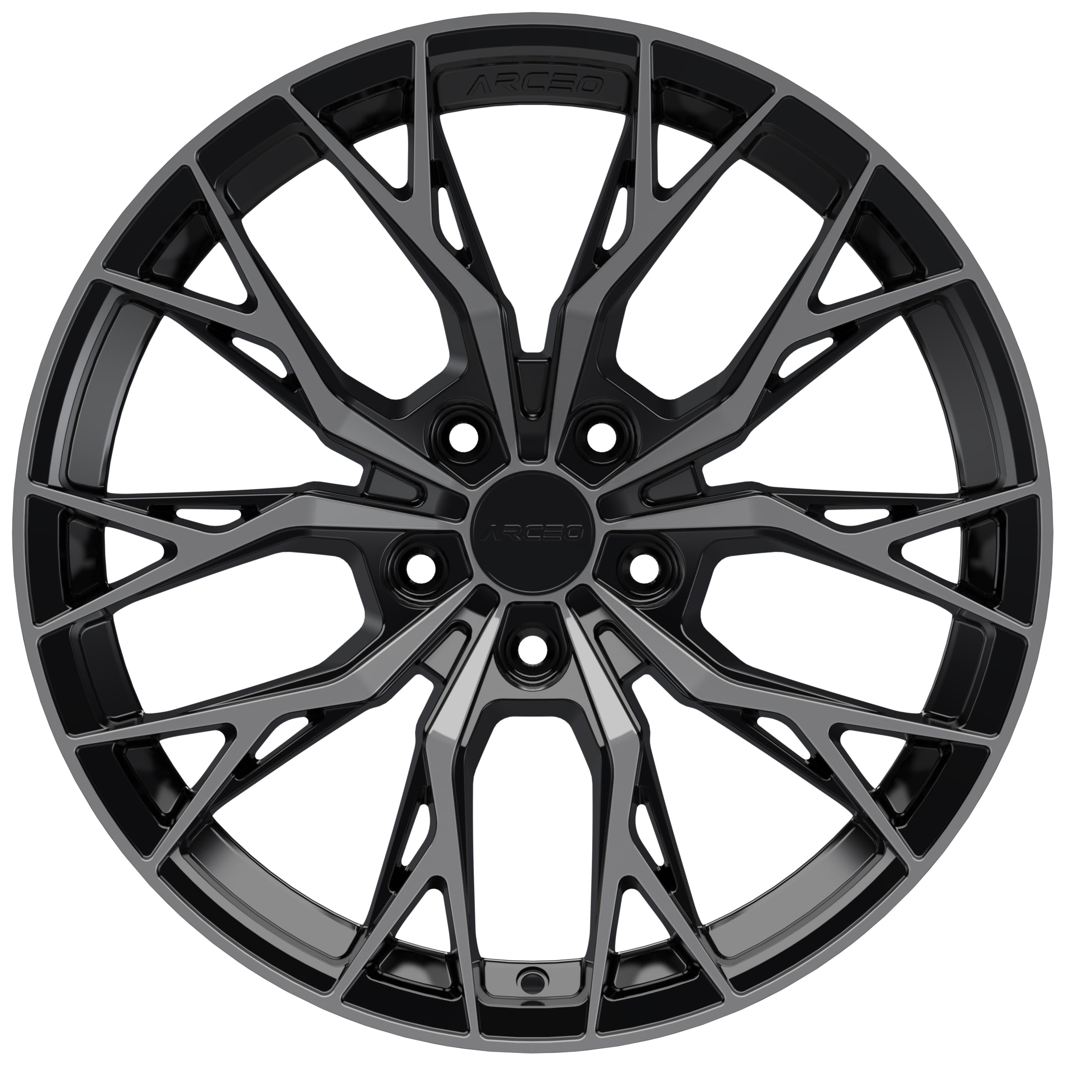 Set Jante Arceo Roma 20" 5X112 - Black Tint