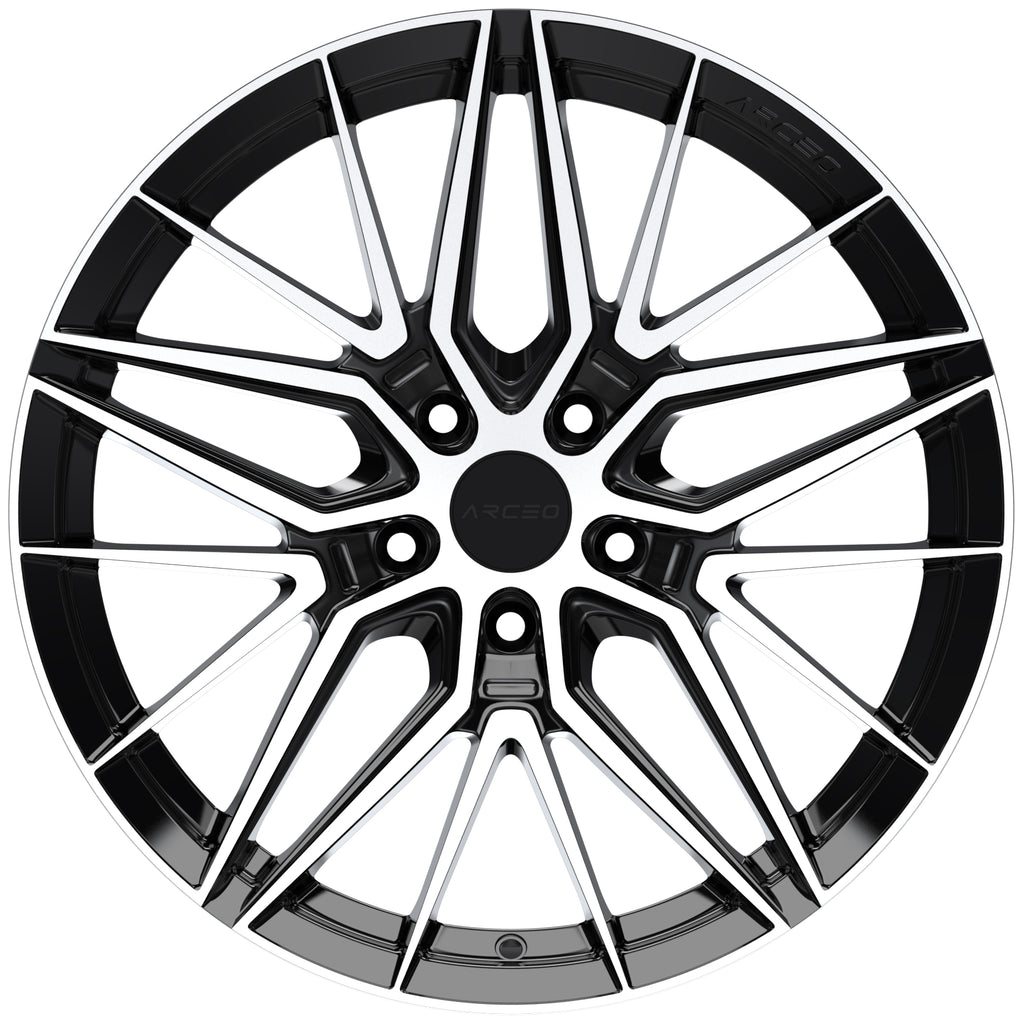 Set Jante Arceo Sevilla 18" 5X120 - Black Diamond
