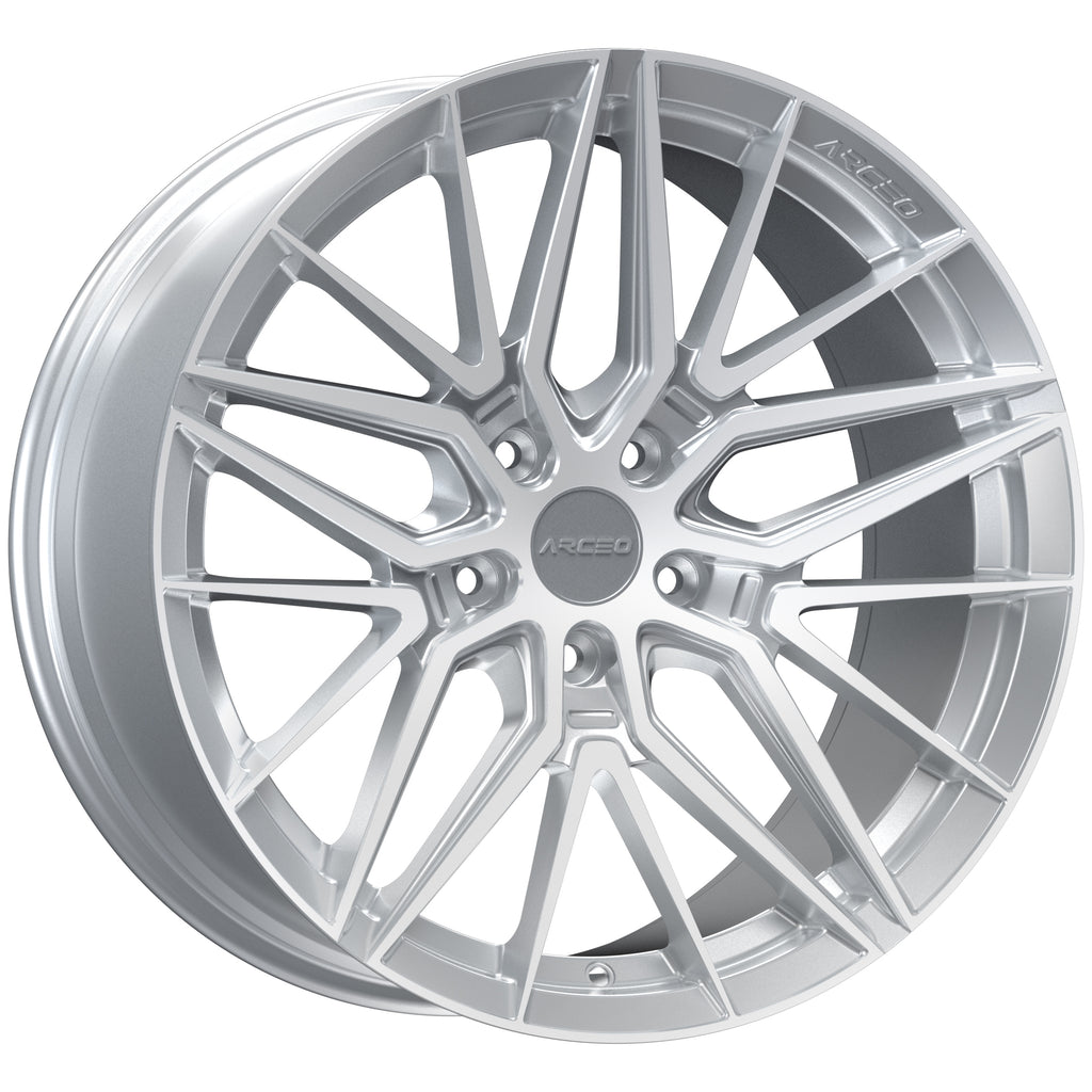 Set Jante Arceo Sevilla 18" 5X120 - Silver Diamond