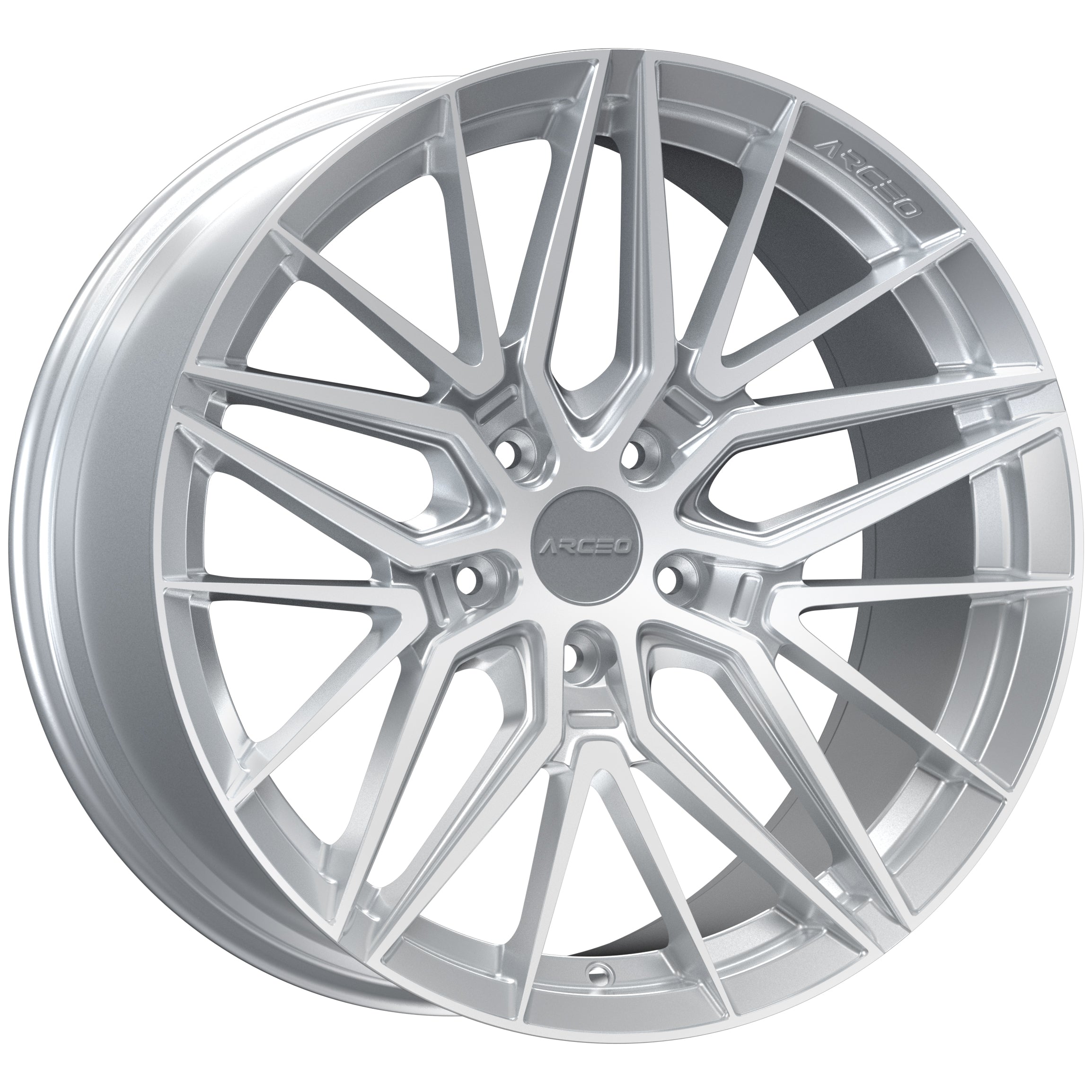 Set Jante Arceo Sevilla 18" 5X120 - Silver Diamond