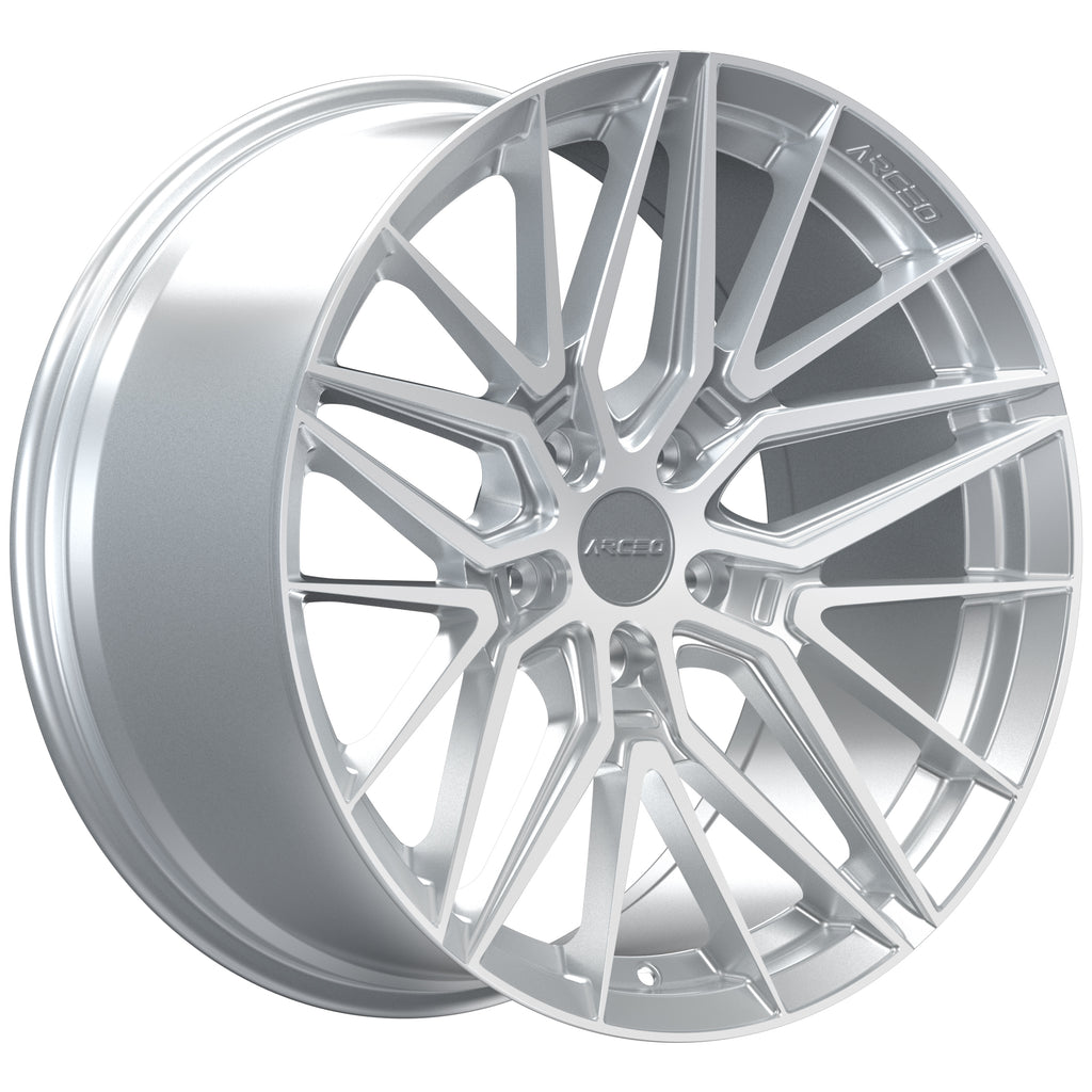 Set Jante Arceo Sevilla 18" 5X120 - Silver Diamond