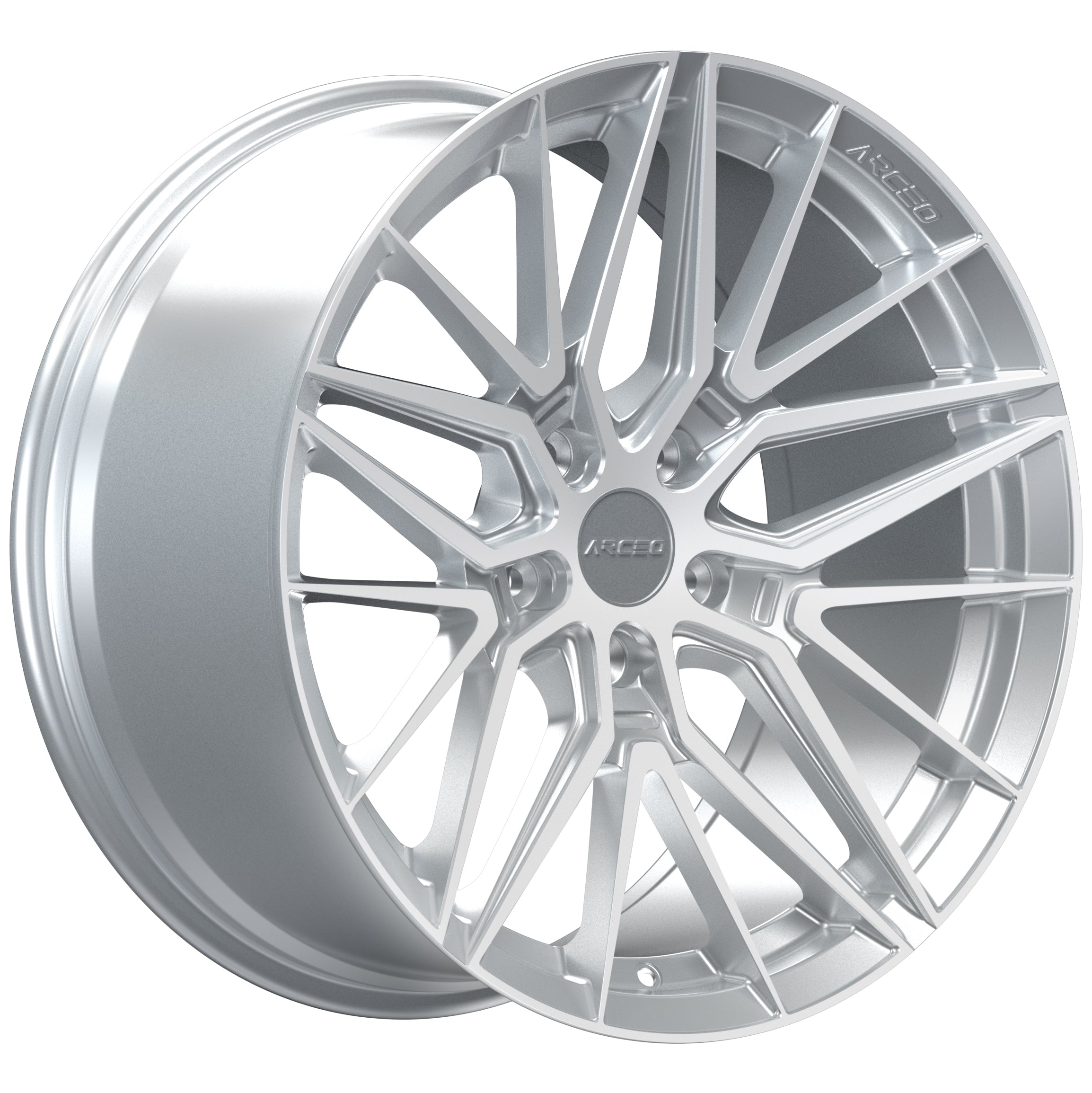 Set Jante Arceo Sevilla 18" 5X120 - Silver Diamond