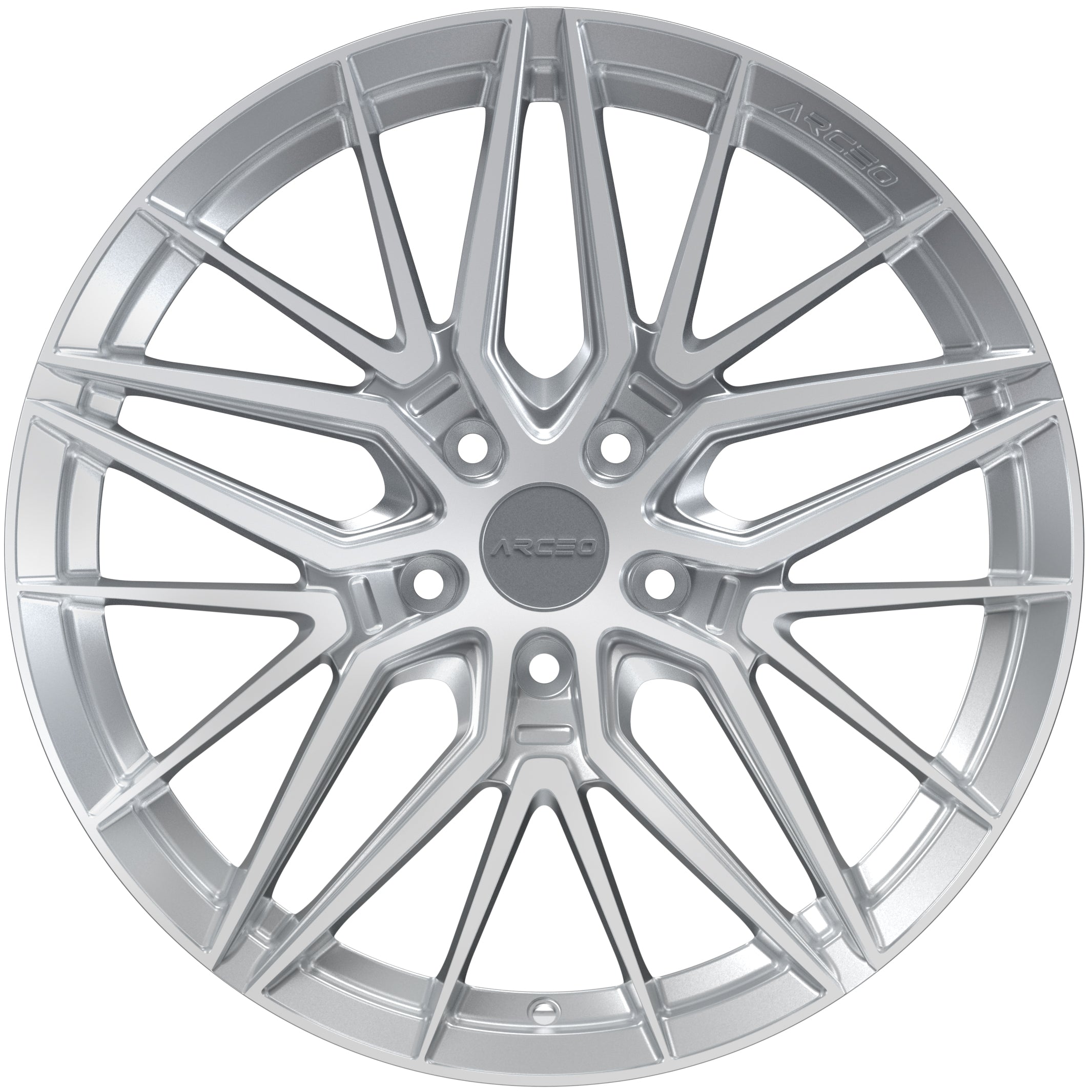 Set Jante Arceo Sevilla 18" 5X120 - Silver Diamond