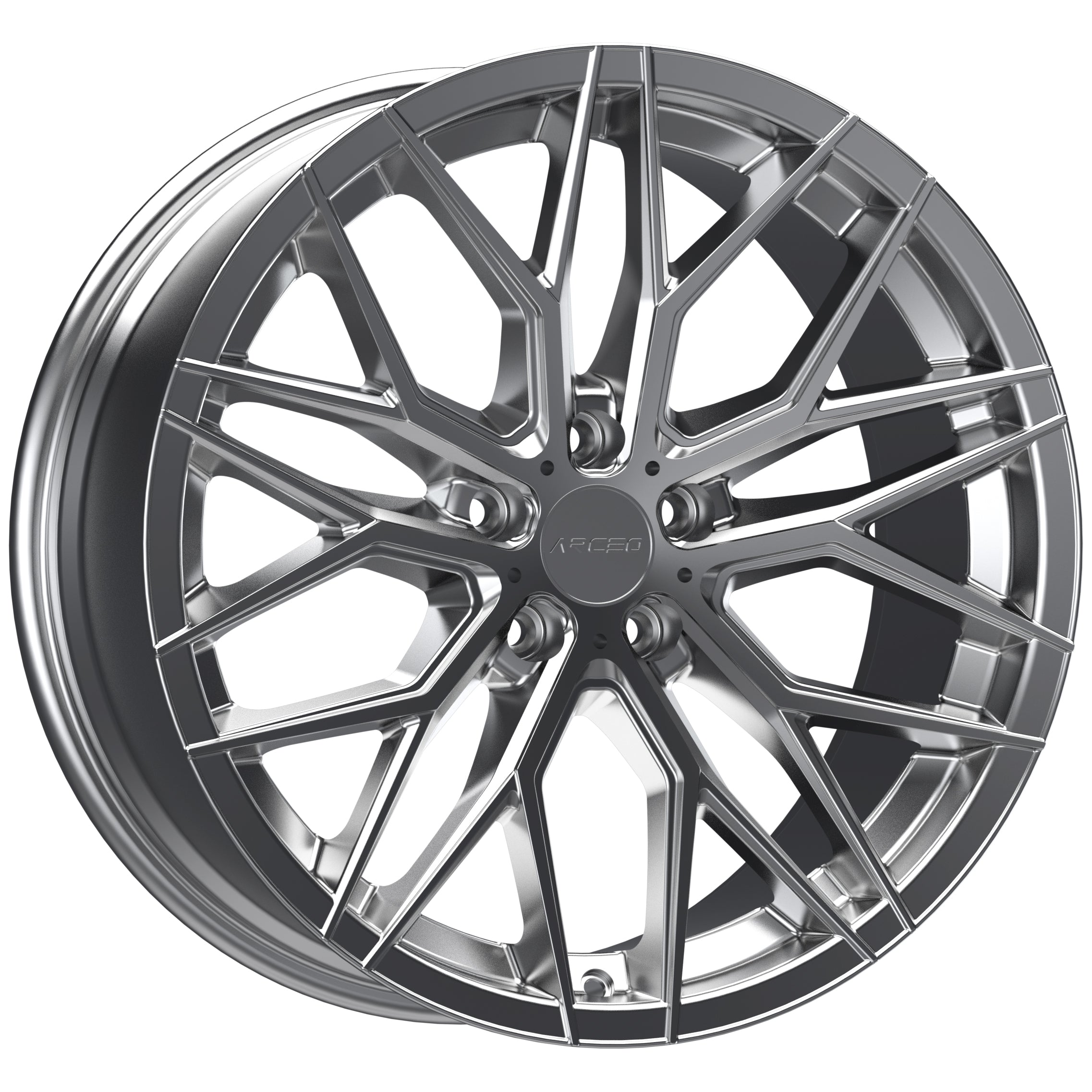 Set Jante Arceo Valencia 19" 5X112 - Titanium