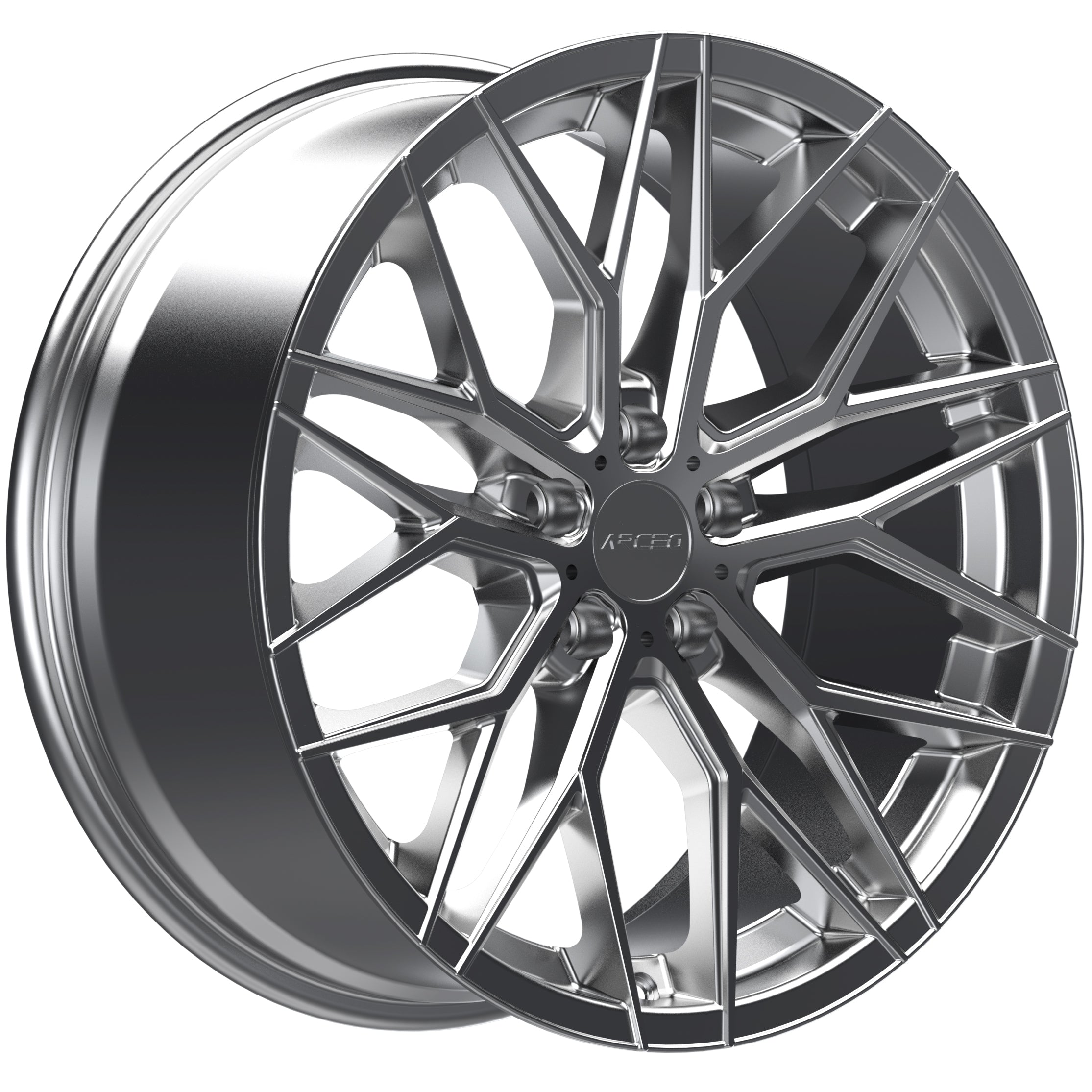Set Jante Arceo Valencia 19" 5X112 - Titanium
