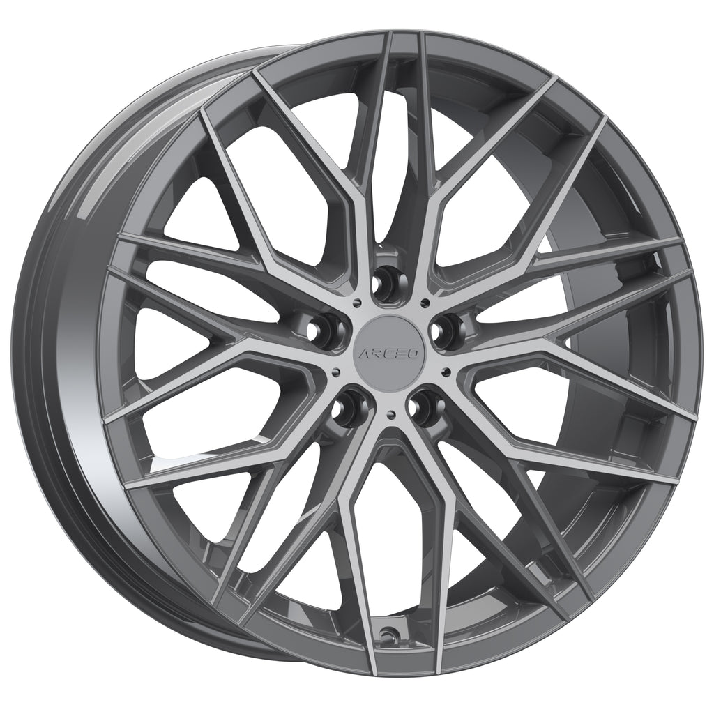 Set Jante Arceo Valencia 19" 5X112 - Titanium